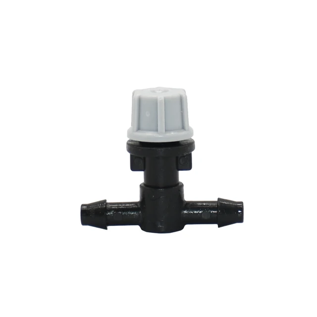 10 Darabos Mikro Csepegtető Öntözés Hibás Fúvóka Narancssárga Szürke Kerti Spray Hűtő Sprinkler 1/4 Póló Barb Csatlakozó - Image 6