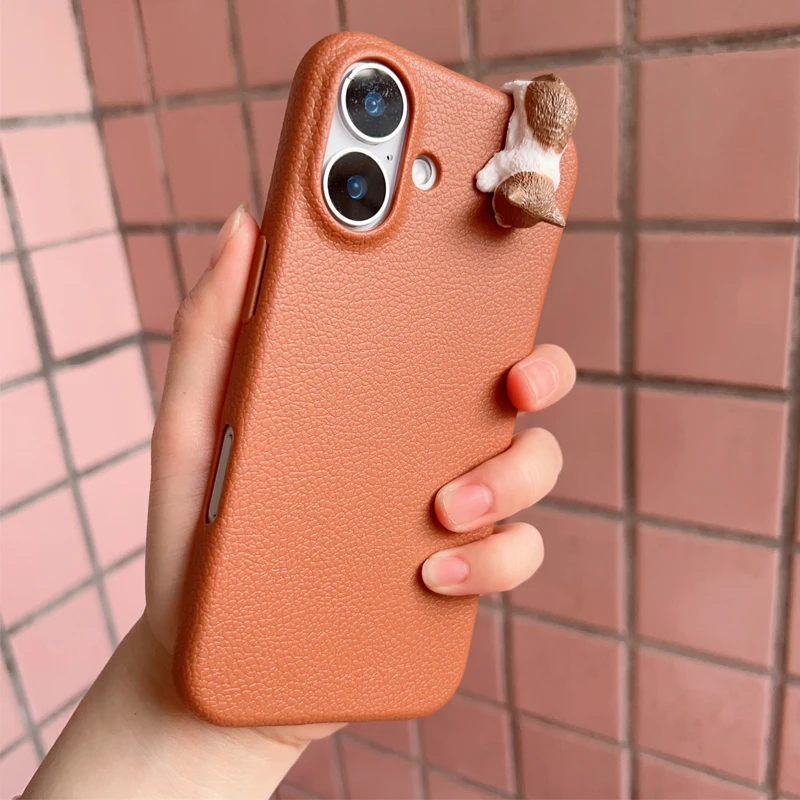 Korean Cute 3D Cartoon Lying Cat Silicone Phone Case - Lovely Soft Cover