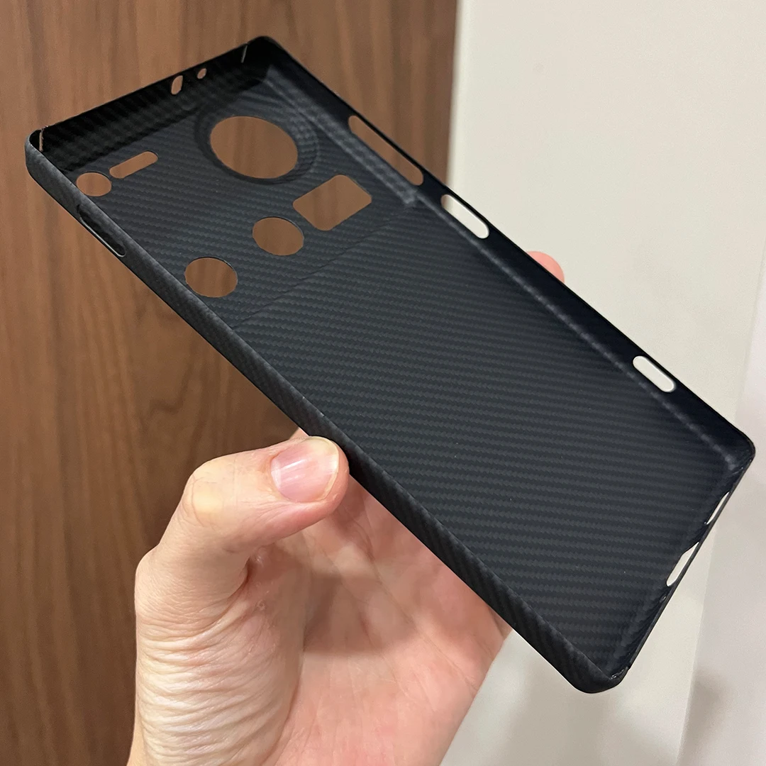 600D リアルアラミドカーボンファイバー電話ケースカバー ZTE ヌビア