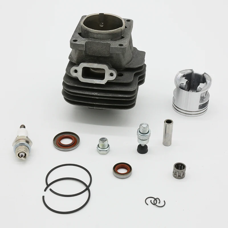 44.7Mm Cilindro Anello Pistone Candela Paraolio Kit Cuscinetto Misura Per Stihl Ms261 Ms 261 Ms261C Motosega 1141 020 1200 Pezzi Di Ricambio