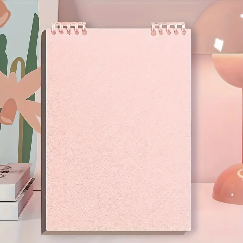 A Notebook with 60/120 Sheets,featuring Perforated Pages and A Horizontal Layout,Detachable and Not Too Uncomfortable To Handle - 5