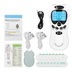 Advanced EMS Electric Muscle Therapy Stimulator and Body Massager with 8 Modes (1 set without plug)
