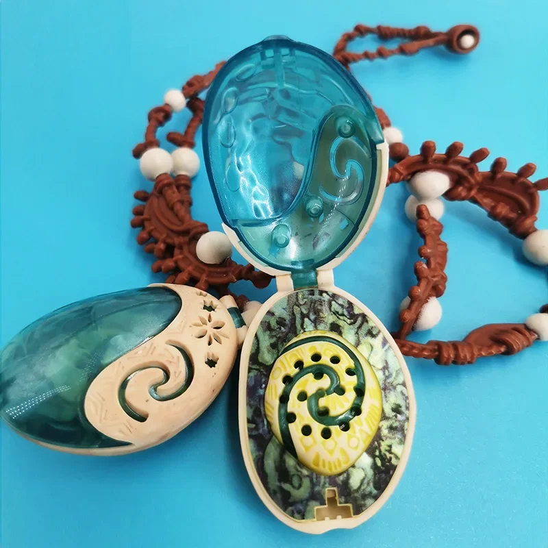 Disney Moana 2 Heart of Te Fiti Necklace Moana Maui Kawaii