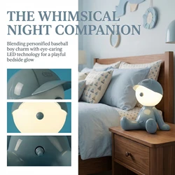 Charming LED Night Light for Bedroom and Home Décor (LIGHT BLUE)