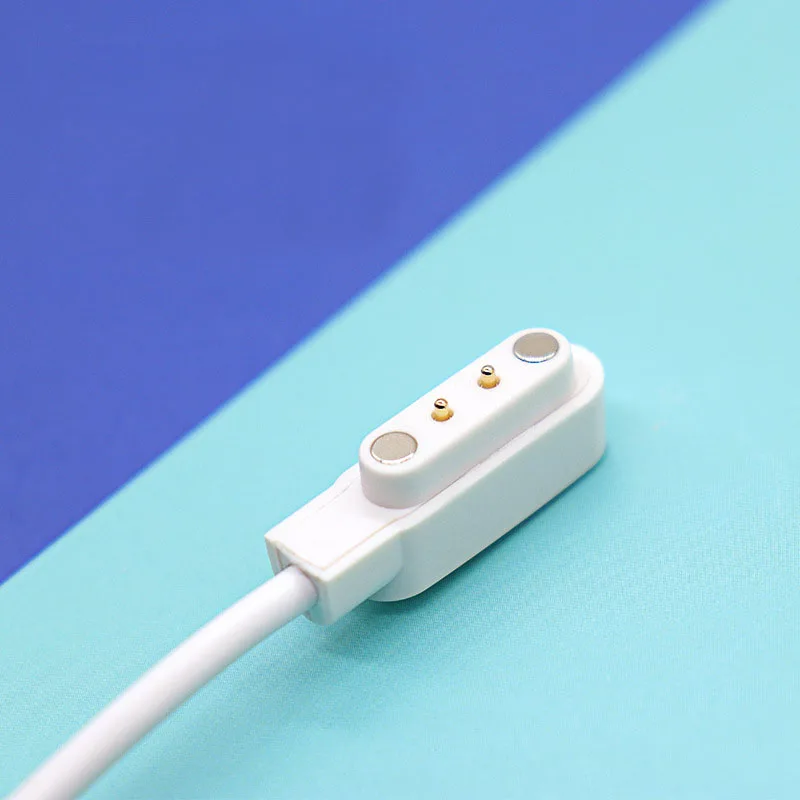 2 핀 4 핀 Smartwatch Dock 충전기 어댑터 성인/어린이를위한 USB 충전 케이블 코드 스마트 시계 전원 충전 와이어 액세서리