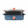 ~Multi-Functional Cooking Pot Split Frying Pan Electric Chafing Dish Small Household Appliances 1200W High Power 1