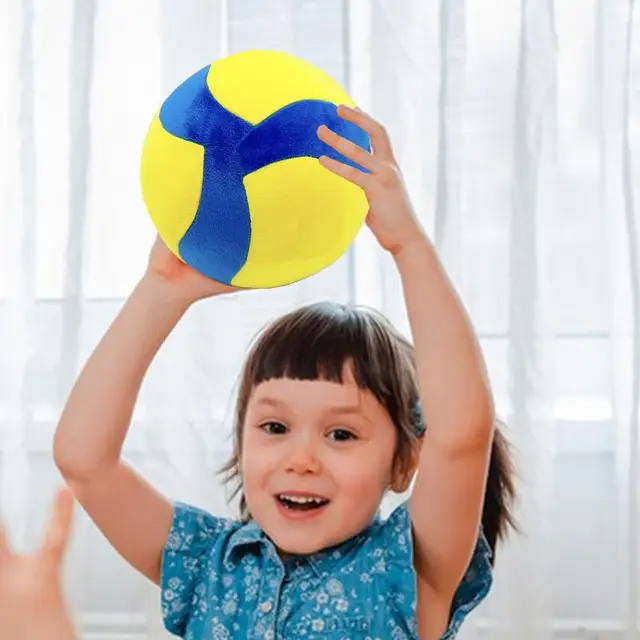 Simulatied Volleyball Plush Toys Ball Plush Toy Cute Volleyball Props Pillow Accompany Kids Soft Gifts for Boys Girls Room Decor 3