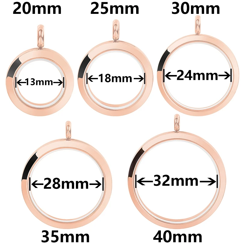 10 Stück Edelstahl Runde Reliquienbehälter Medaillons für Einäscherungsasche, Glas-Münzanhänger, Reliquienanhänger zum Basteln – Detail 8