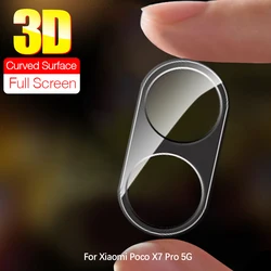Enhanced Product Title: Ultra - Durable Curved Black Tempered Glass Camera Protector (1 - 3 Pieces) - Poco X8 Pro Max (3 Pieces)
