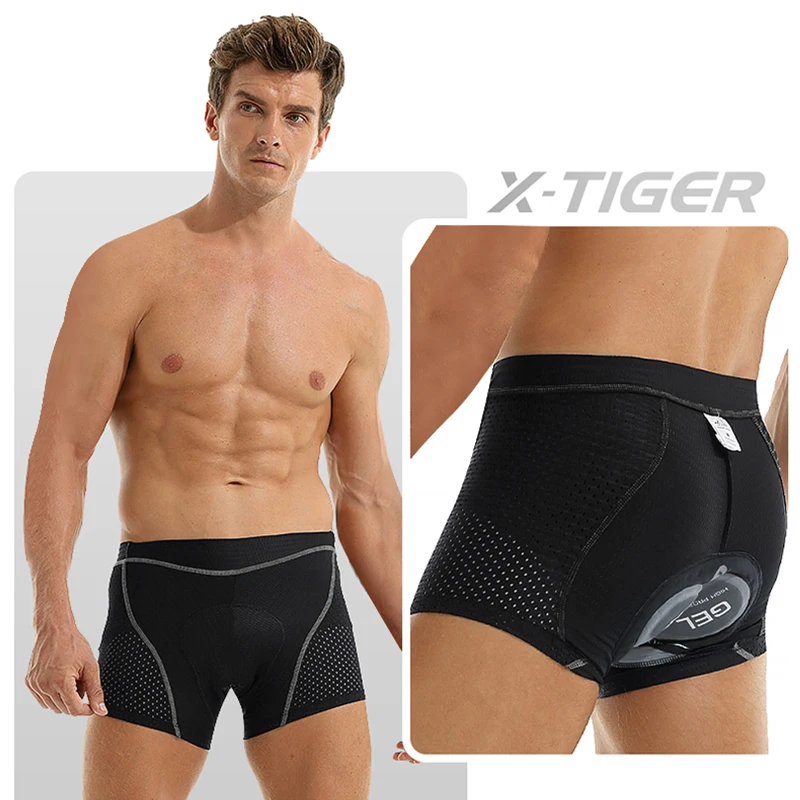 Men’s Cycling Underwear – 5D Gel Cushioned MTB & Road Bike Shorts 2