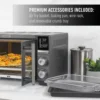 Performance Countertop French Door Air Fryer Oven, 11-in-1 Convection Toaster Oven 6