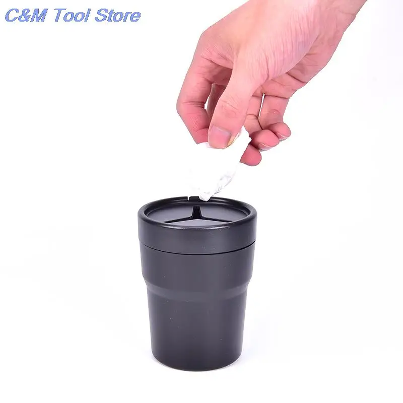 Storage Container Mini Pen Tissue Coin Holder Box Multifunctional Car Trash Bin Car Interior Parts