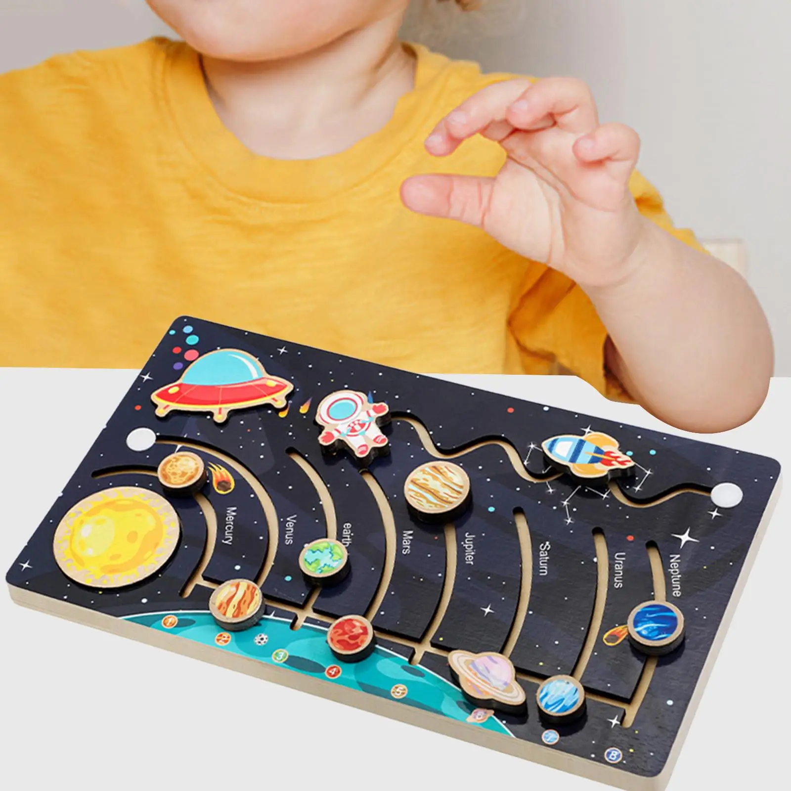Puzzle Toy Preschool Learning Activities for Girls Boys Kids 3
