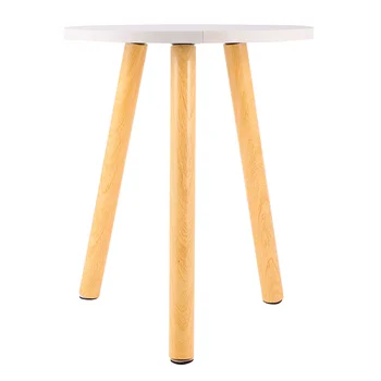 거실 침실 발코니 사무실용 모던 라운드 사이드 테이블, 나무 침대 옆 끝 테이블, 나이트 스탠드 소파 커피 끝 테이블, 29cm