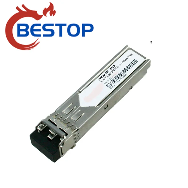 

CWDM-XFP-1470 совместимый 10G BiDi SFP + 1330nm-TX/1270nm-RX 40 модуль приемопередатчика частотной манипуляции, км