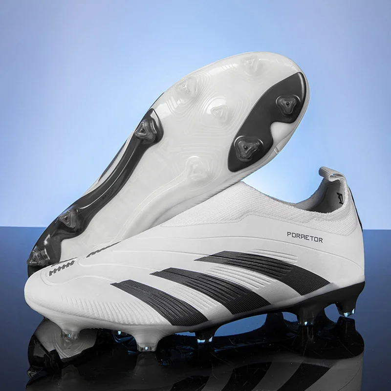 Men Football Shoes Cleats Non Slip Society Fast Soccer Shoes Indoor Professional Kids Original Professional Football Field Boots