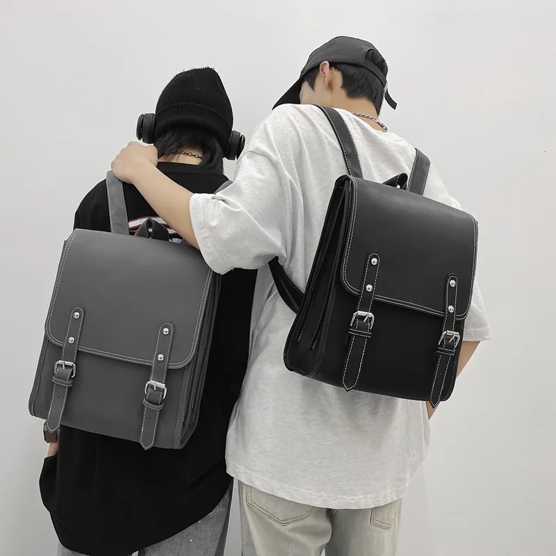 Backpack Women New Korean Style Fashion Wild Trend Preppy Style Large Capacity Ladies School Backpack for Girls Male Travel Bag