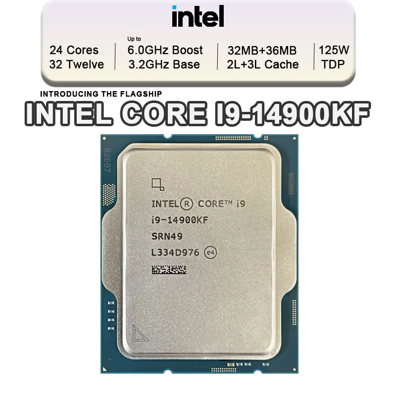 Intel-intel®コア™クーラーなしのi9s (11 gen), 14900kf, i9-14900kf 