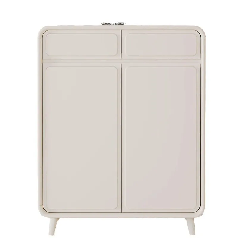 

Шкаф для хранения в помещении из массива дерева с большой емкостью и простым шкафом для обуви, шкафы для обуви