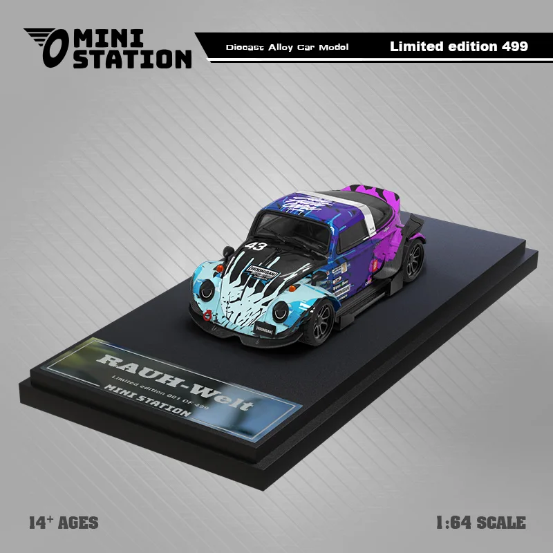ミニカー Mini Station 1/64 RWB 964 GT Wing Advan 新品 Mini Station 1/64 RWB 964 GT Wing Advan : ブーストギア