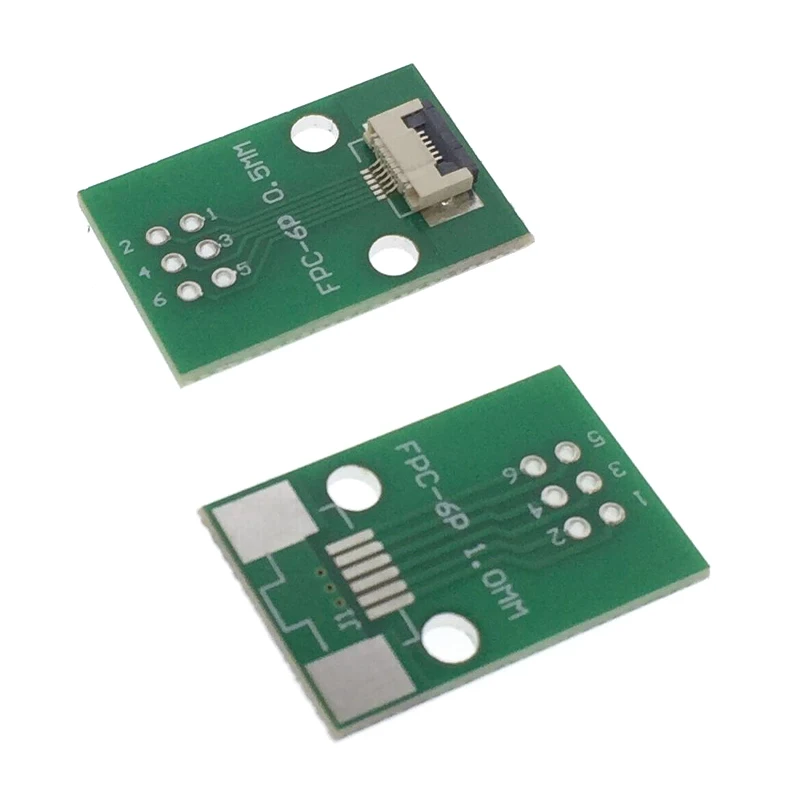 artillery 3d printer original flexible cable and pcb board used in sidewinder x1 and genius sold by the original manufacturer 10Pcs FPC/FFC 6P-A-WA Flexible Cable Adapter Board Double-sided 0.5mm To 2.54mm Straight Curved Needle