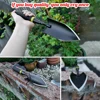 Garden Shovel - Heavy Duty Gardening Hand Trowel, Carbon Steel Garden Trowel with Rubberized Handle, Trowel Garden Tool for Dili 5