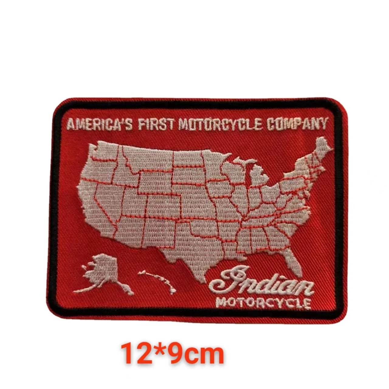 

3pcs/Lot Indian Riders Biker Embroidery Iron On Patches for Jacket Sew on Clothing Supplies Stickers Hook and Loop Motor Badge