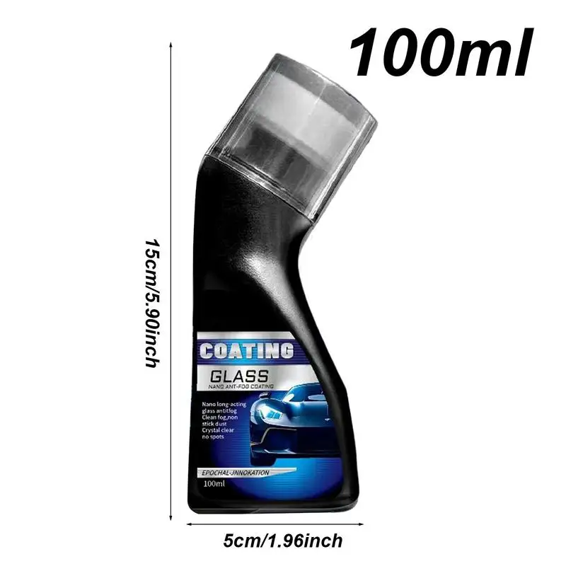 Anti Fog Windshield Anti-Fogging 100ml Agent For Car Auto Glass Anti-Fogging Agent Lasting Protection For Car Windshield Glass