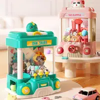 Claw Machine Arcade Toy Led Light Candy Vending Grabber Candy Vending Grabber Mini Vending Machine for For Ages 3 Kids Toy 1