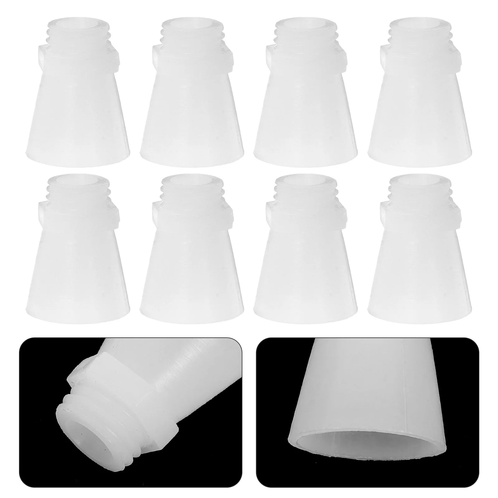 50 Pcs Fire Extinguisher Accessories Parts Plastic Nozzles Hose Spout Replacement for