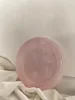 Modern Light Luxury Marble Stone Round Tray ART Photographic Prop Living Room Decoration Perfume Jewelry Pink Onyx Storage Tray 5