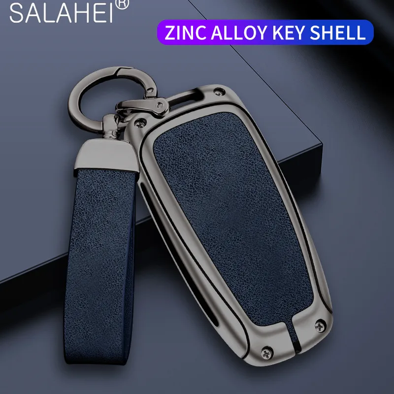 

Car Key Case Cover Smart Remote Protector Shell Holder For Ford Edge Fusion Mustang Explorer F150 F250 F350 Ecosport Accessories