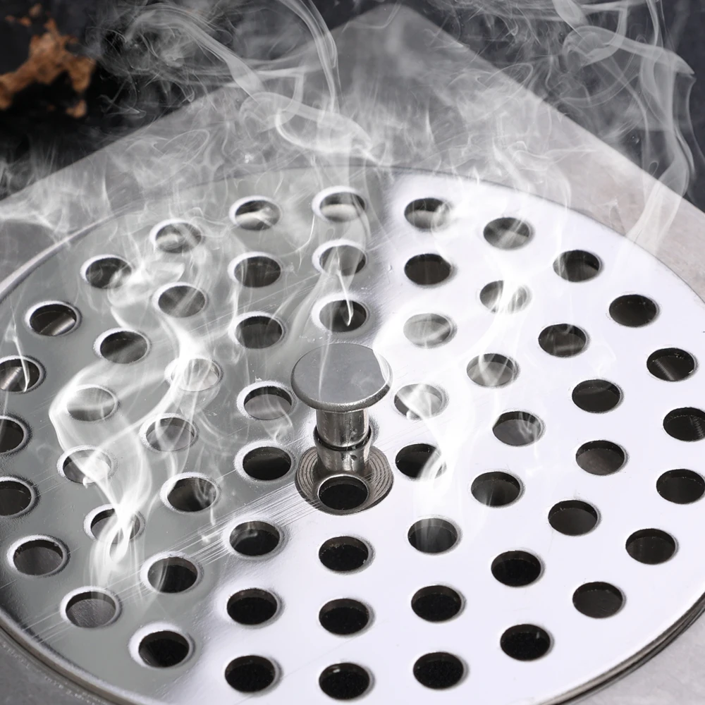 Edelstahl Duschablauf-Sieb - Haarsieb Für Dusche, Badewanne & Küche 10cm