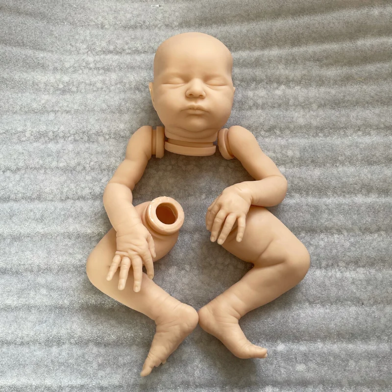 Puppenkörper Zuschnitt aus Nesselstoff Körper f 305 Porzellan- Puppen 