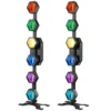 2PCS 240W Linear Vintage Light RGB 3 in 1 Stage Lighting Effect COB LED Lighting for Disco KTV Party Concert Wedding Theater 1