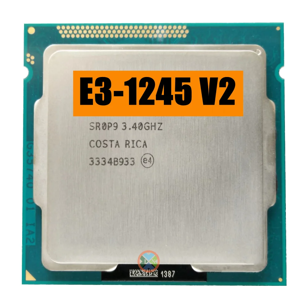 Processador Cpu Quad-core de Oito Thread 3.4 Ghz 8m 77w Lga 1155 Xeon-e31245 v2