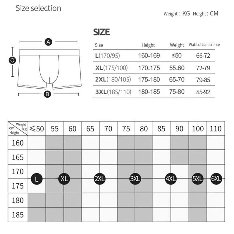 Nanjiren Men Underwear 3A Grade AntibacterialInner Crotch Boxer Ice Silk Solid Underpant Ultra Thin Breathable Soft Male Pantie