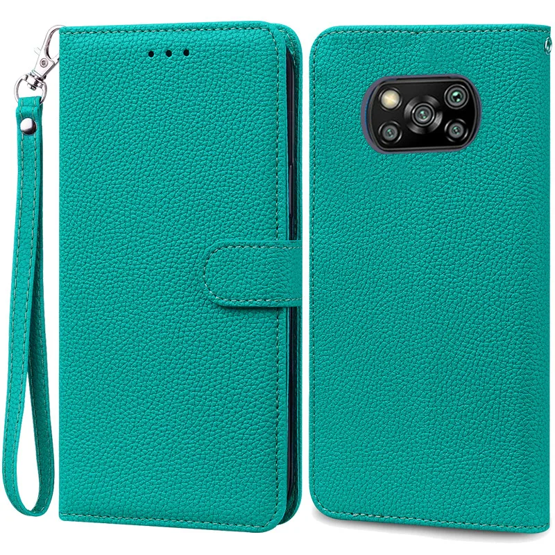 thumbnail image 1 of for Xiaomi Poco X3 NFC case x 3 GT x3 Pro fundas wallet flip leather phone cover Luxury coque for xiaomi poco x3 pro case cover, 1 of 5