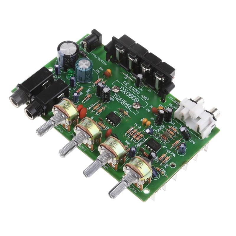 DX0809 Amplificador de Potência de Dois Canais