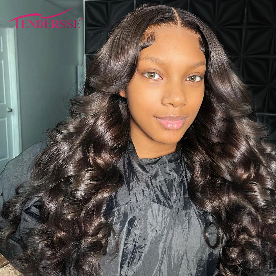 Indian Hair Bouncy Curly Loose Wave 13x4 HD Lace Front Wig Ombre Double Drawn Curl Wig 250% Density Glueless with Baby Hair human hair wig,lace front wig,human hair wigs,front lace wig