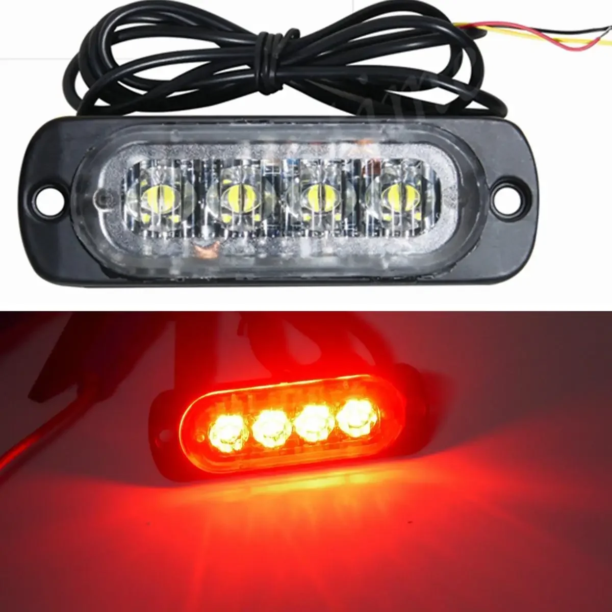 รูปสินค้า ไฟฉุกเฉินรถยนต์ สัญญาณเตือนอัตโนมัติ 12V/24V