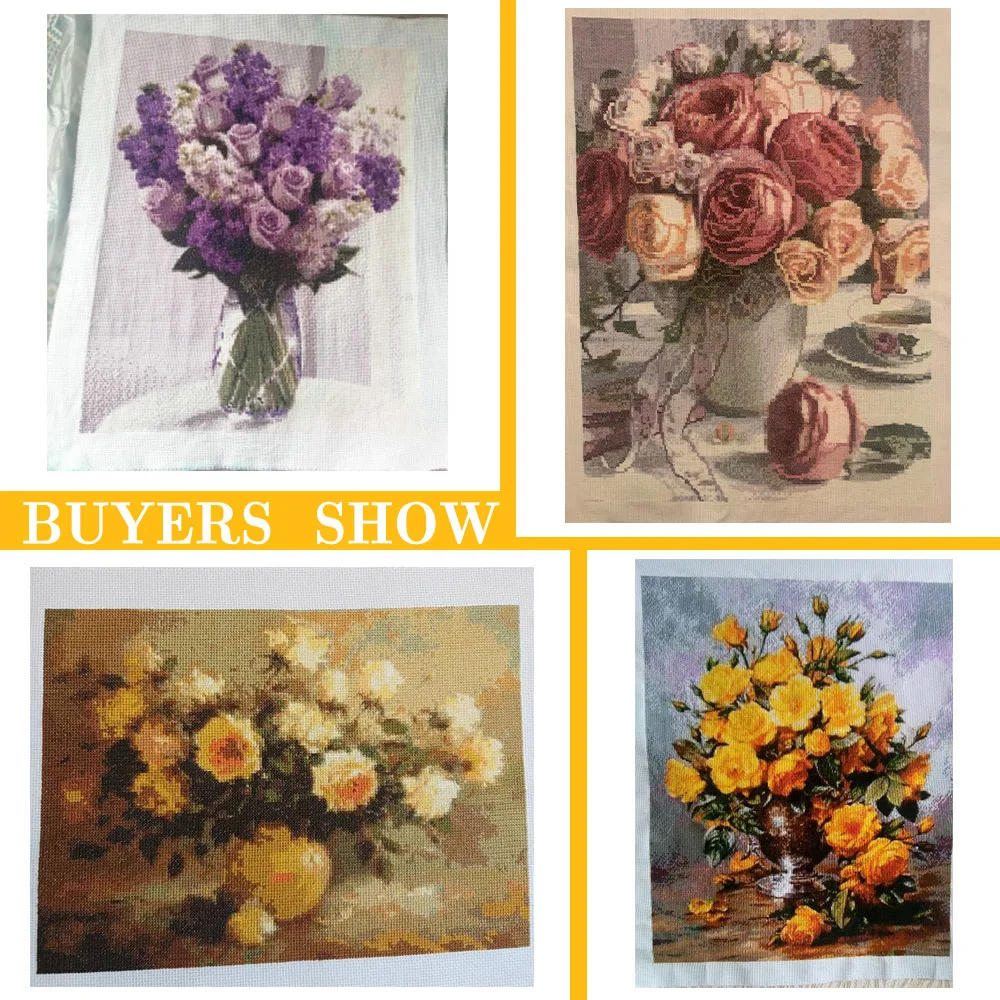 Animal bird DIY Embroidery 11CT Cross Stitch Kits Needlework Craft Set Printed Canvas Cotton Thread Home Decoration cross stitch kit