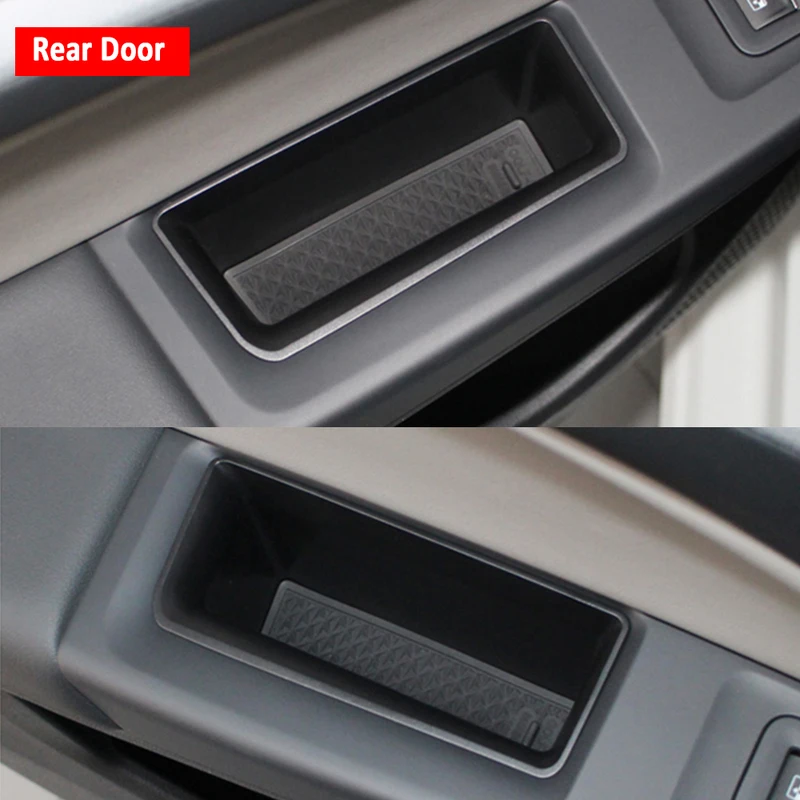 Fit VW Golf MK8 Door Storage Box 2020-2024 Golf R Door Tray Organizer Secondary Storage Box Compatible with Golf MK8 GTI