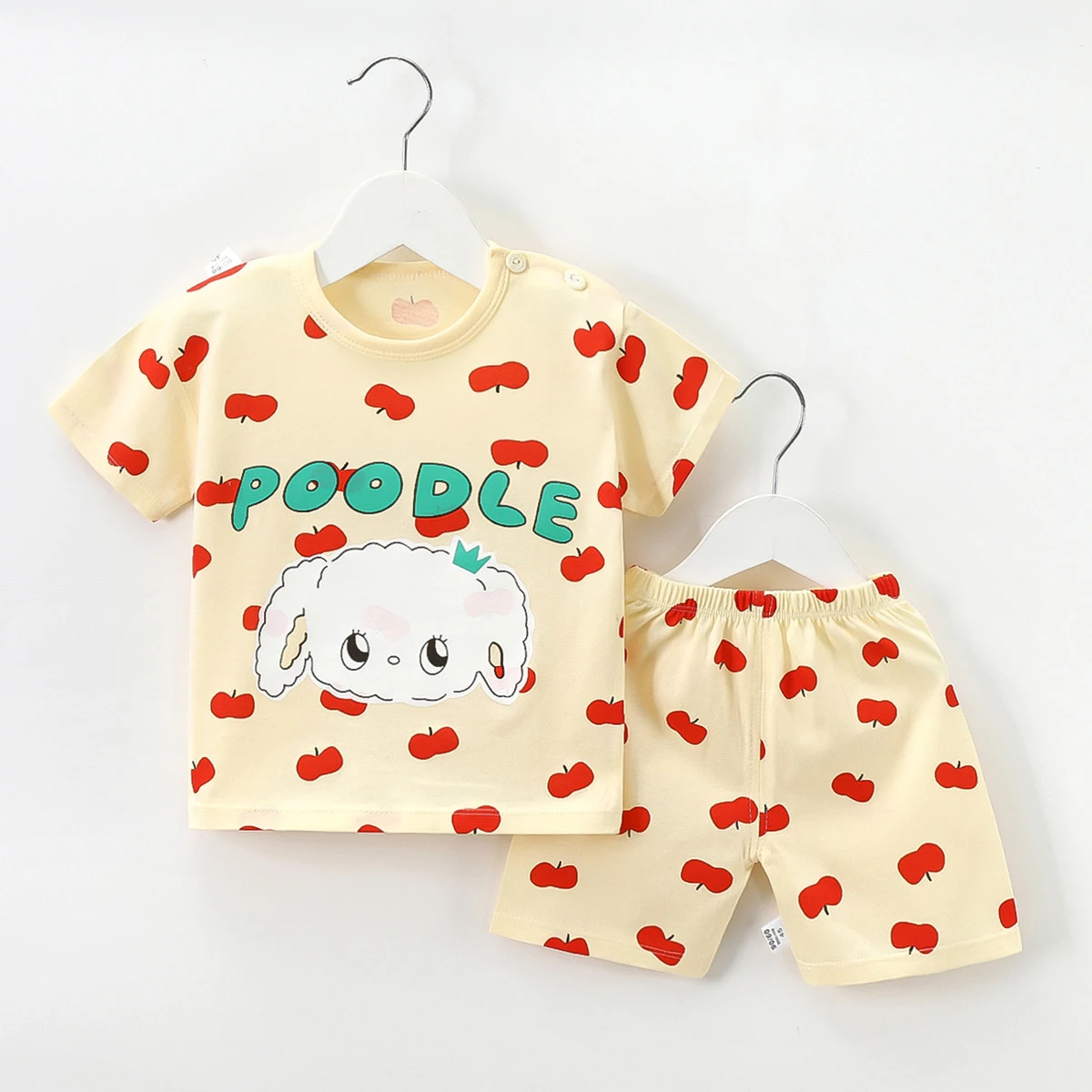 Baby Boys Girls Short Sleeve T-shirts Tee/ Tops and Shorts/ Pants Set Summer Clothes Causal Outfit