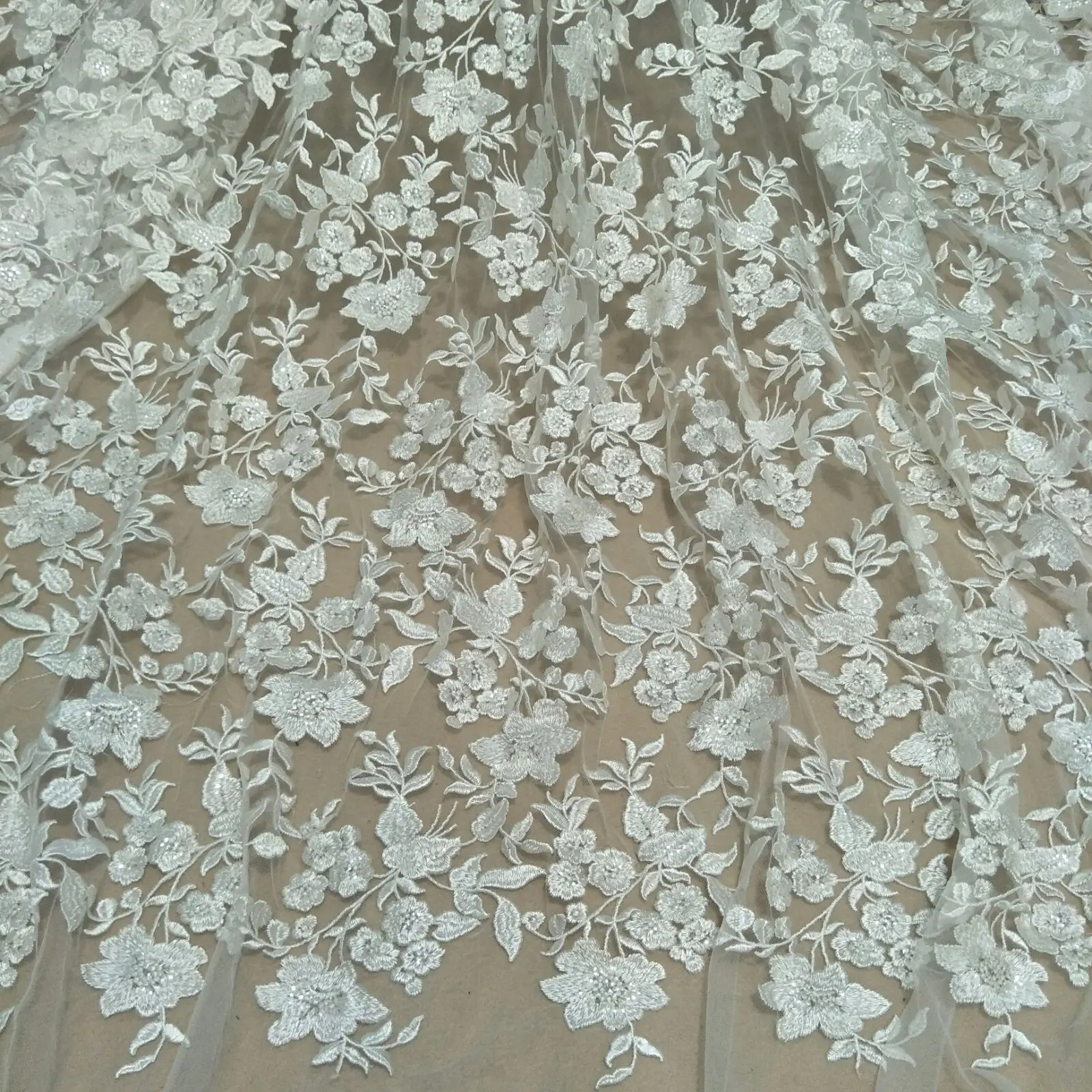 Fashion Cute Wedding Gown Dress Lace Fabric 130cm Width Dress Lace Sell fashion-cute-wedding-gown-dress-lace-fabric-130cm-width-dress-lace-sell