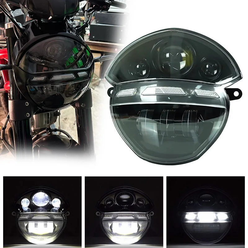 

Фонарь головного света (черный) подходит для Ducati Monster 696/795/796/1100