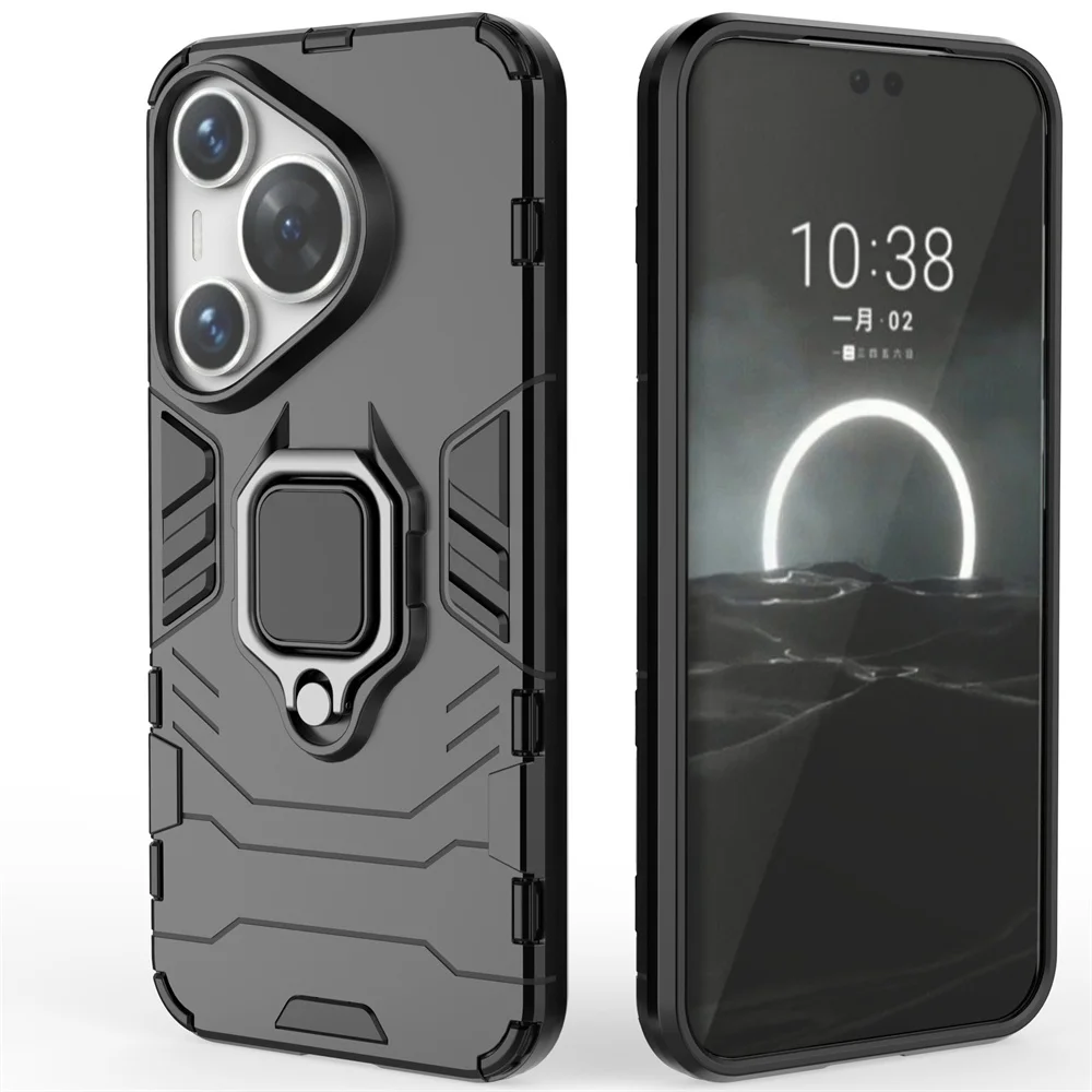 Custodia Per Armatura Per Huawei Nova 12S 12 Active Lite Se P70 Pro Art Mate 60 Pro Plus Custodia Per Anello Custodia Full Capa Cover Antiurto