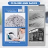 1/2PCS Washing Shoes Bag Cotton Laundry Fluffy Fibers Easily Remove Dirt Washing Bags Anti-Deformation Shoes Clothes Organizer 2