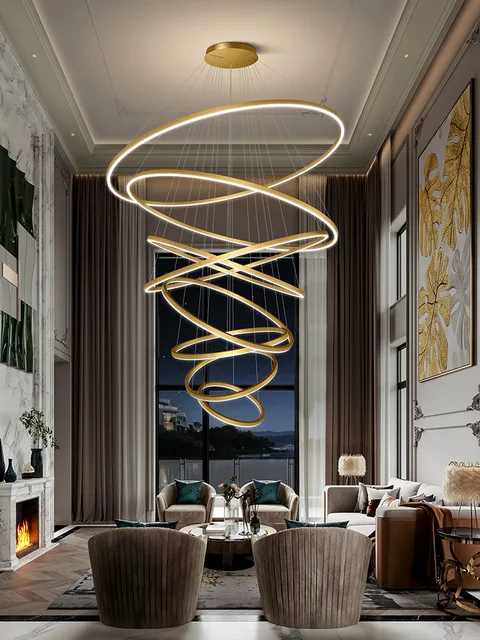 Create a sophisticated ambiance with the Living Room Large Chandelier