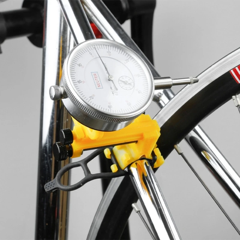 Compact Bike Truing Stand Effortless Wheel Alignment For Cyclists On